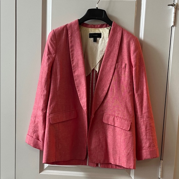 J. Crew Linen Blazer - Picture 1 of 3